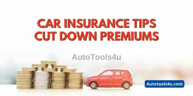 Car Insurance Tips – Cut down Premiums