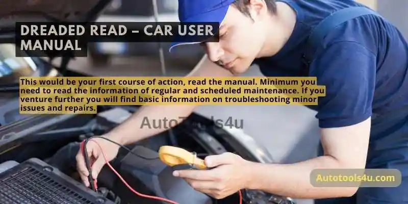 Dreaded read – Car User Manual 3