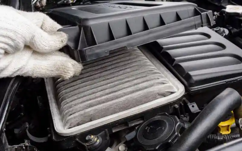 car filter change